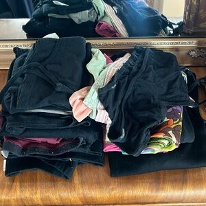 Clothing bundle - miscellaneous tops and bottoms.  Size S